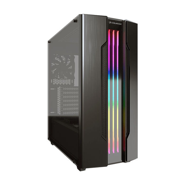 Cougar Gemini S Tempered Glass Iron-Gray Mid Tower
