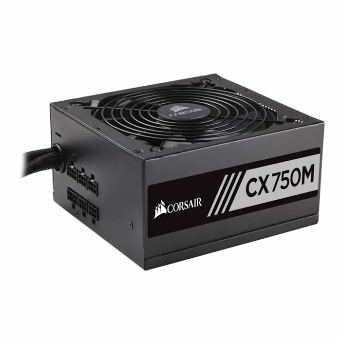 Corsair CX750M Fuente de Poder 750W 80+ Bronze Negro