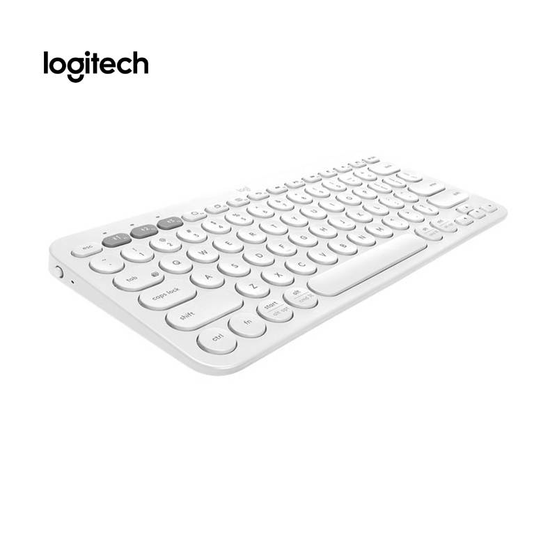 Teclado Logitech K380 blanco con botón Easy-Switch