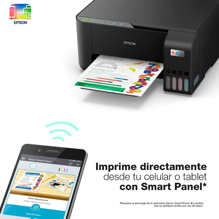 Epson EcoTank L3250 conectividad Wi-Fi y USB