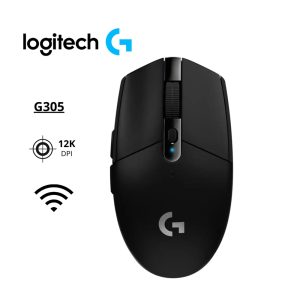 Mouse gamer Logitech G305 Lightspeed inalámbrico negro