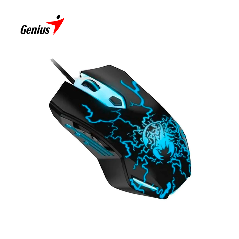 Sensor Genius Mouse Gamer Genius GX Scorpion Spear RGB 2000 DPI | Oficial